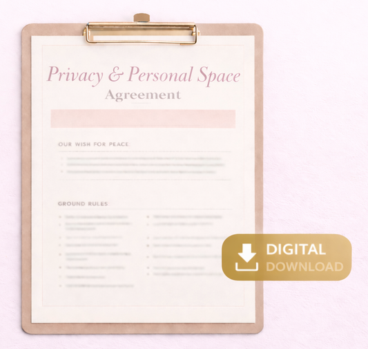 Privacy & Personal Space Agreement