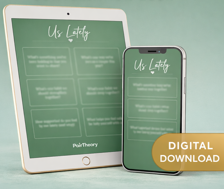 Us Lately | Digital Conversation Deck for Couples