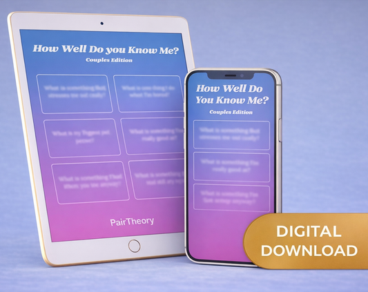 How Well Do You Know Me - Date Night Game